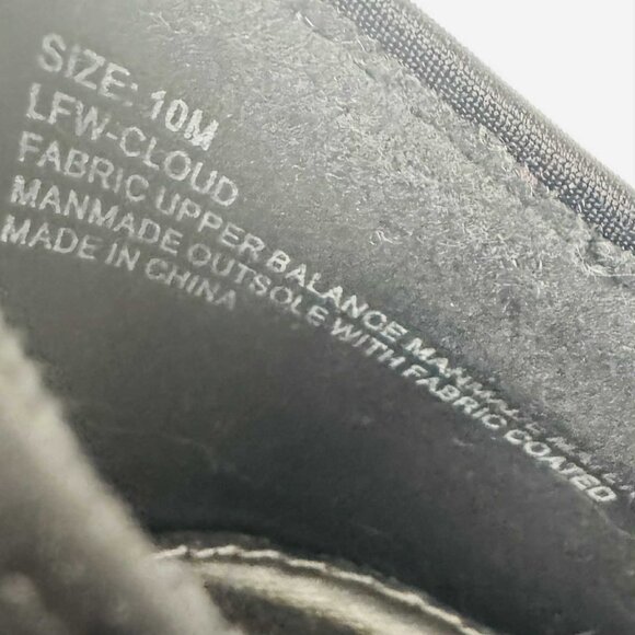 London Fog Collection Black Peep Toe Wedge Sandals – Size 10M - Picture 13 of 13